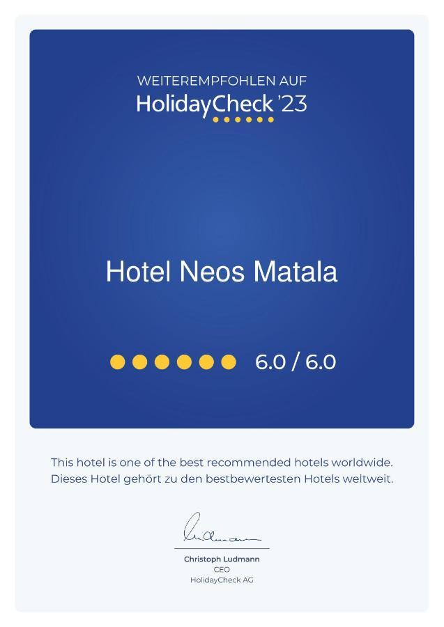 Hotel Neos Matala エクステリア 写真